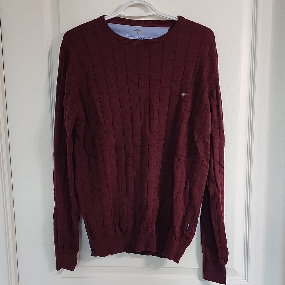 Burgundy Crewneck Sweater